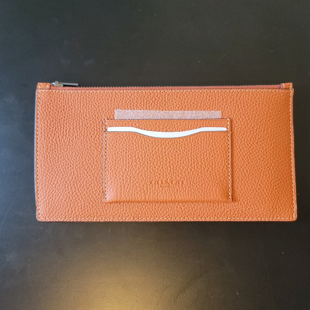 NEW COACH Zip Phone Wallet in Canyon C1742G ($128 value)